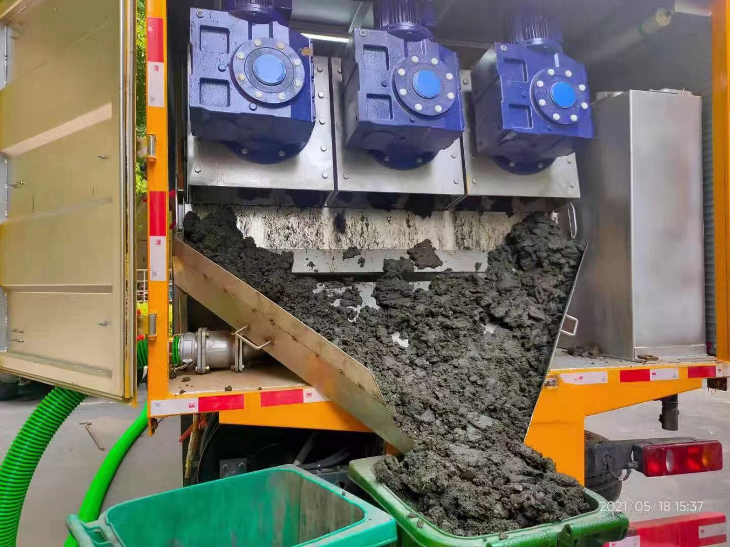 新建化粪池清掏城市维护站-泥浆净化干湿分离处理